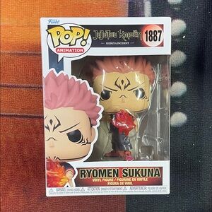 Funko Jujutsu Kaisen Ryomen Sukuna with Red and Black Accents